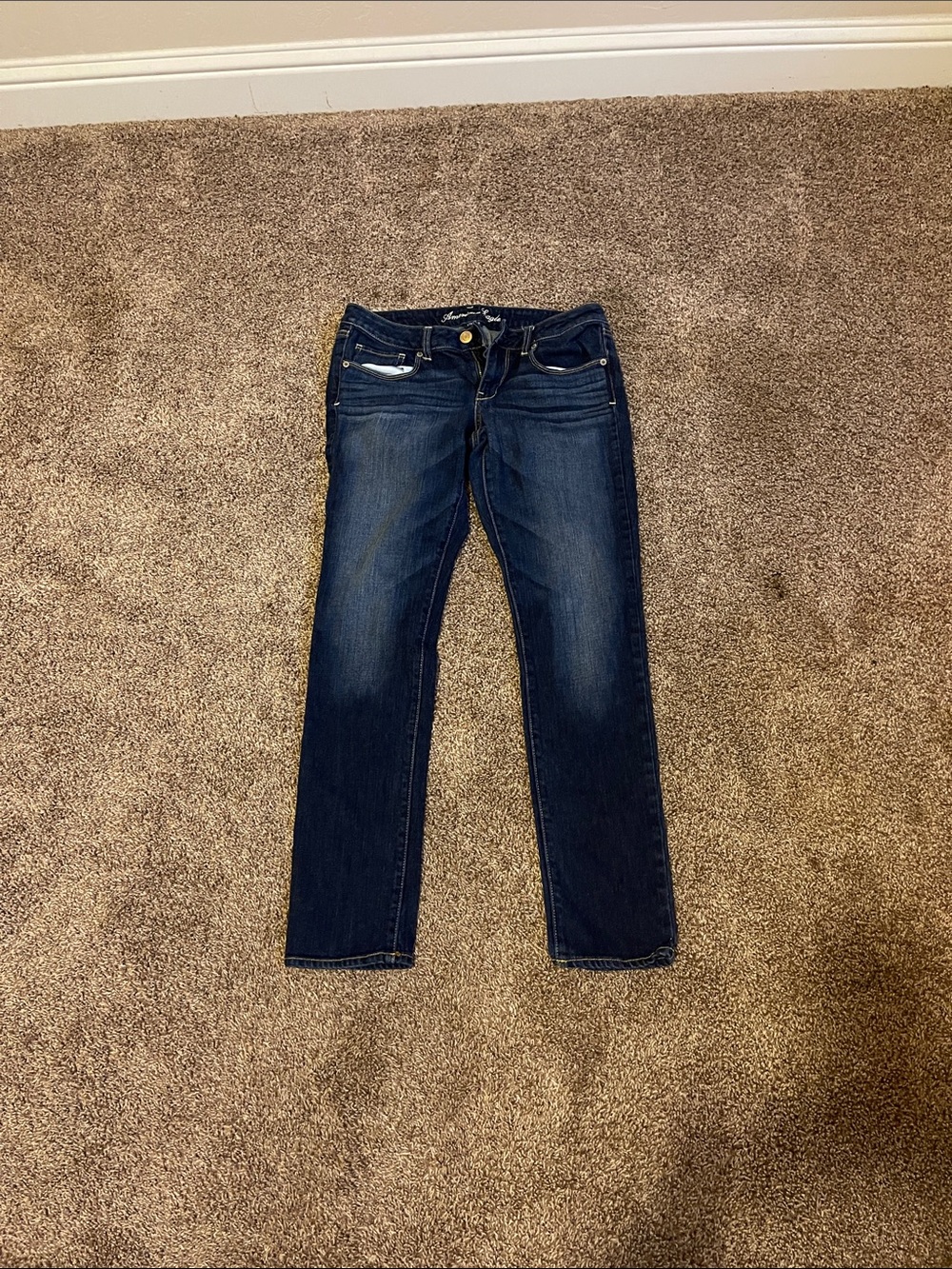 American Eagle Outfitters Indigo Skinny Jeans